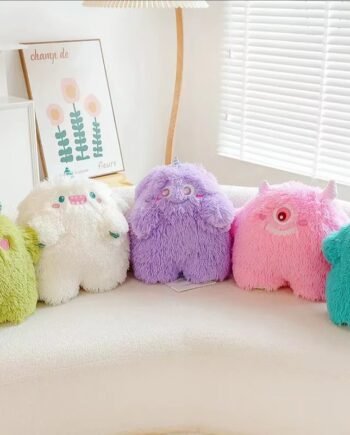 Cute Monster Plush Cushion Pillow