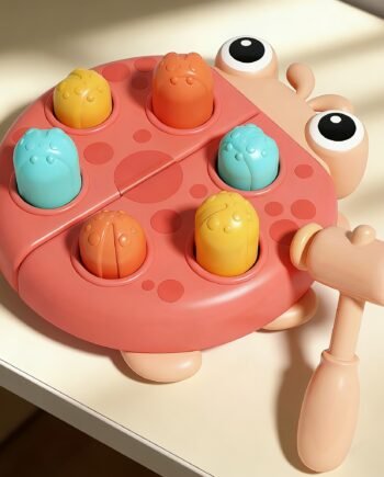 EOHEMERAL Ladybug-Shaped Children’s Puzzle Tapping Toy