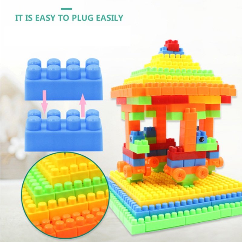 Large Educational Building Block Set for Creative & Interactive Play