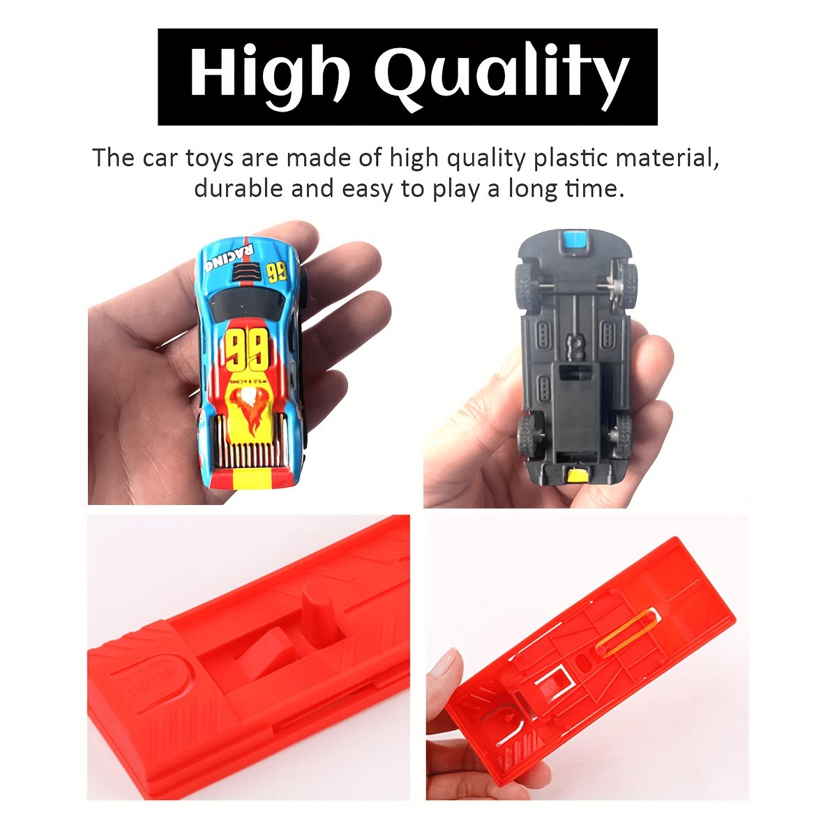 RHRU Pull-Back Toy Cars for Kids random colour