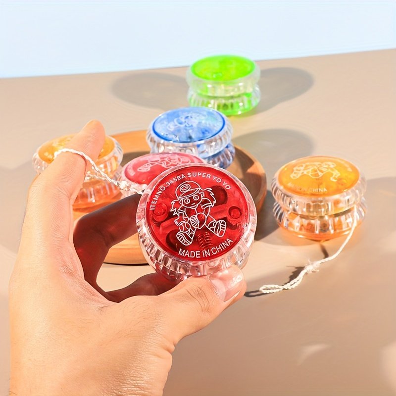 Beginner Light-Up Yo-Yo Toy for Kids – Random Colour