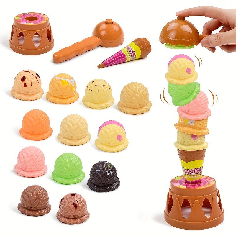 Ice Cream Folding Puzzle Parent-Child Interactive Game