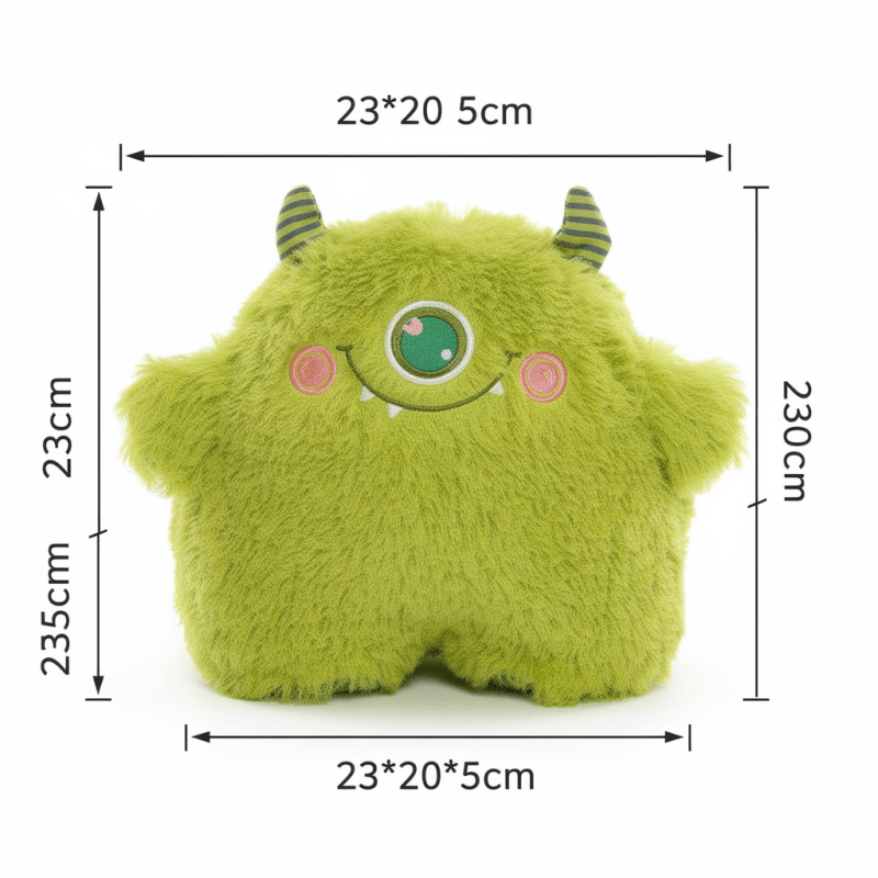 Cute Monster Plush Cushion Pillow