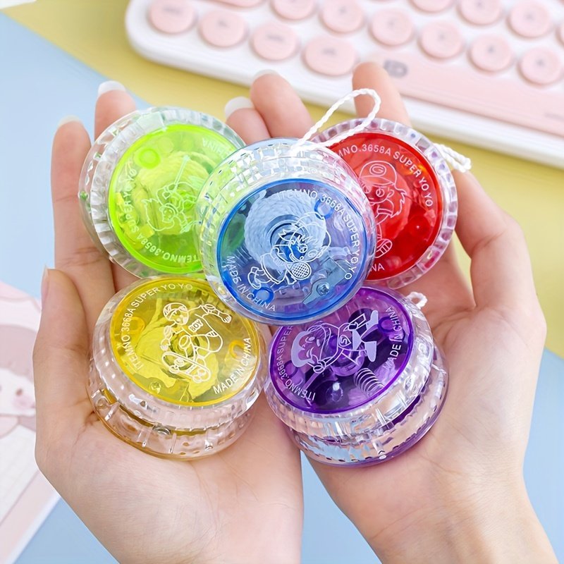 Beginner Light-Up Yo-Yo Toy for Kids – Random Colour