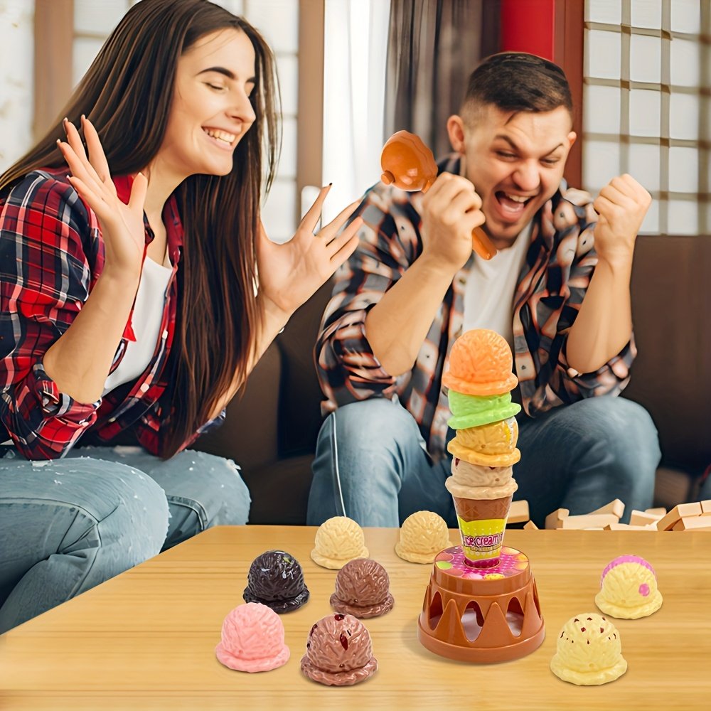 Ice Cream Folding Puzzle Parent-Child Interactive Game