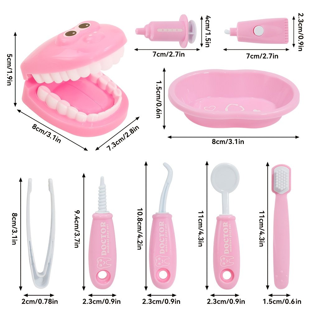 Children’s Dentist Role-Play Pretend Toy Set