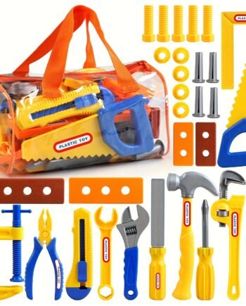 Kids’ Simulation Tool Box Playset – 10, 19 or 30 Pieces