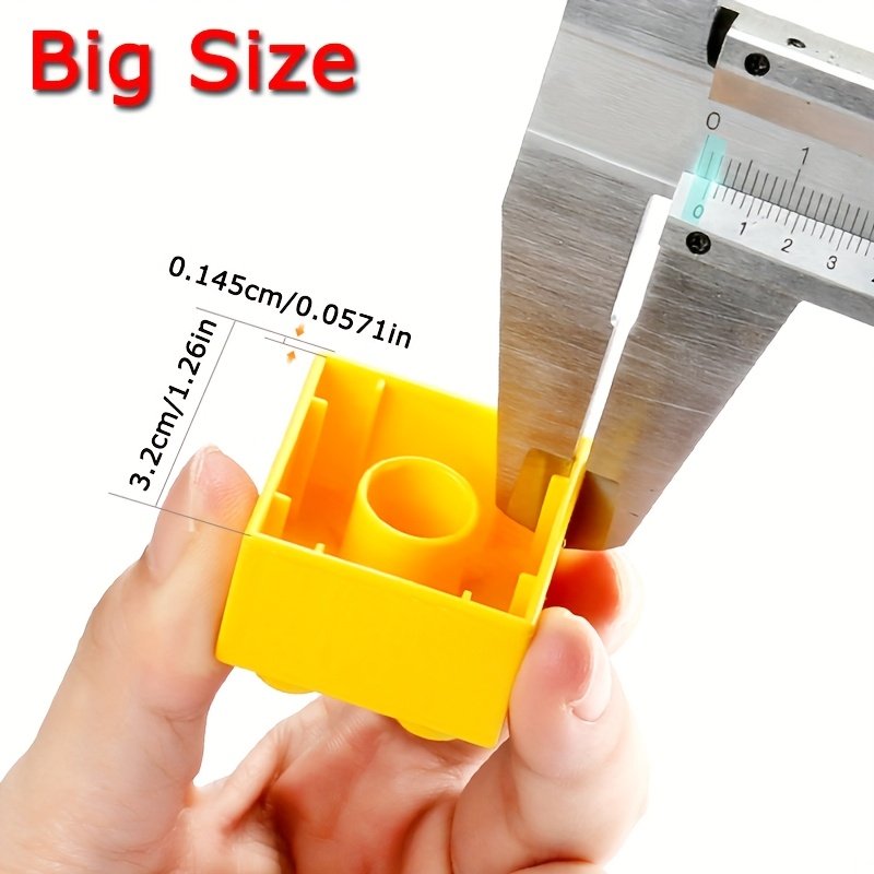 60-Piece Large Letter Train Building Block Set