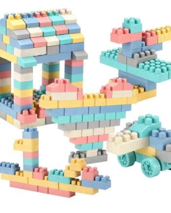 Rounded-Edge Interlocking Building Blocks for Preschool Learning
