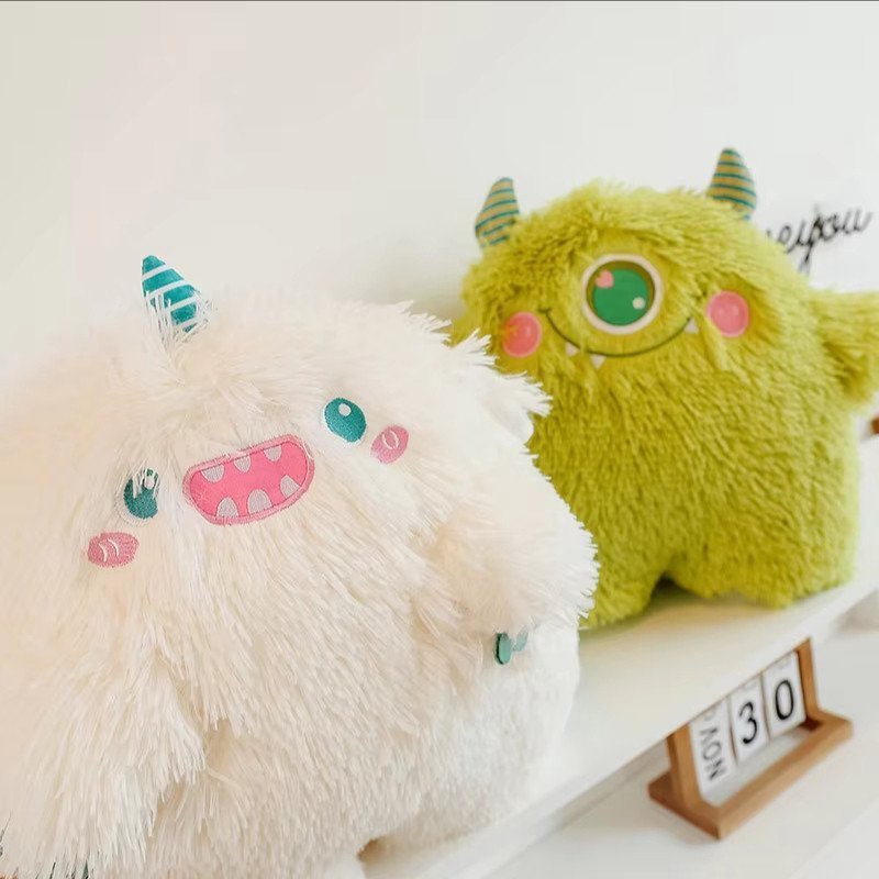Cute Monster Plush Cushion Pillow