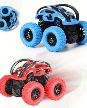 Battery-Free Manual Monster Truck Toy – Mixed Colours