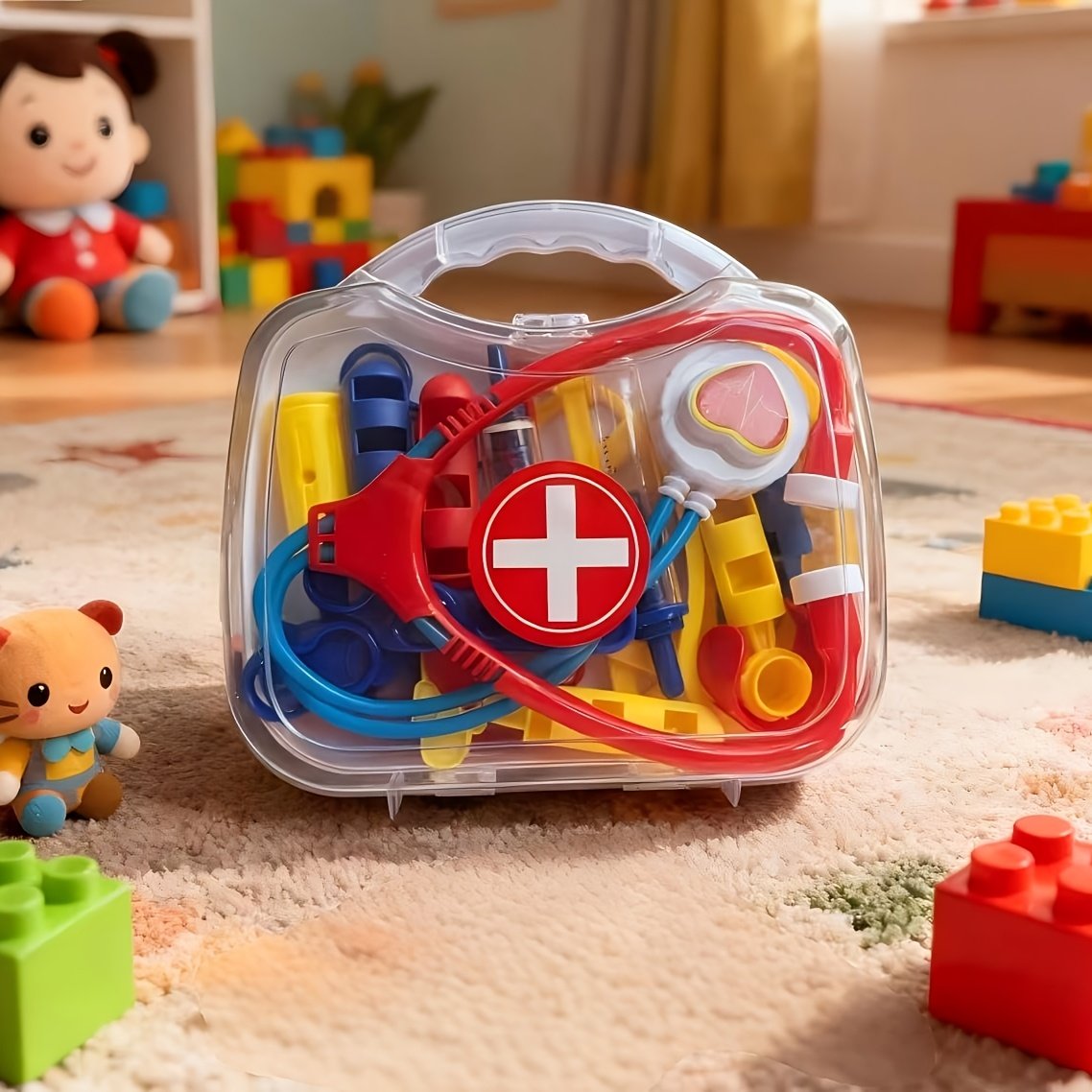 Children’s Simulation Medical Toy Box Playset