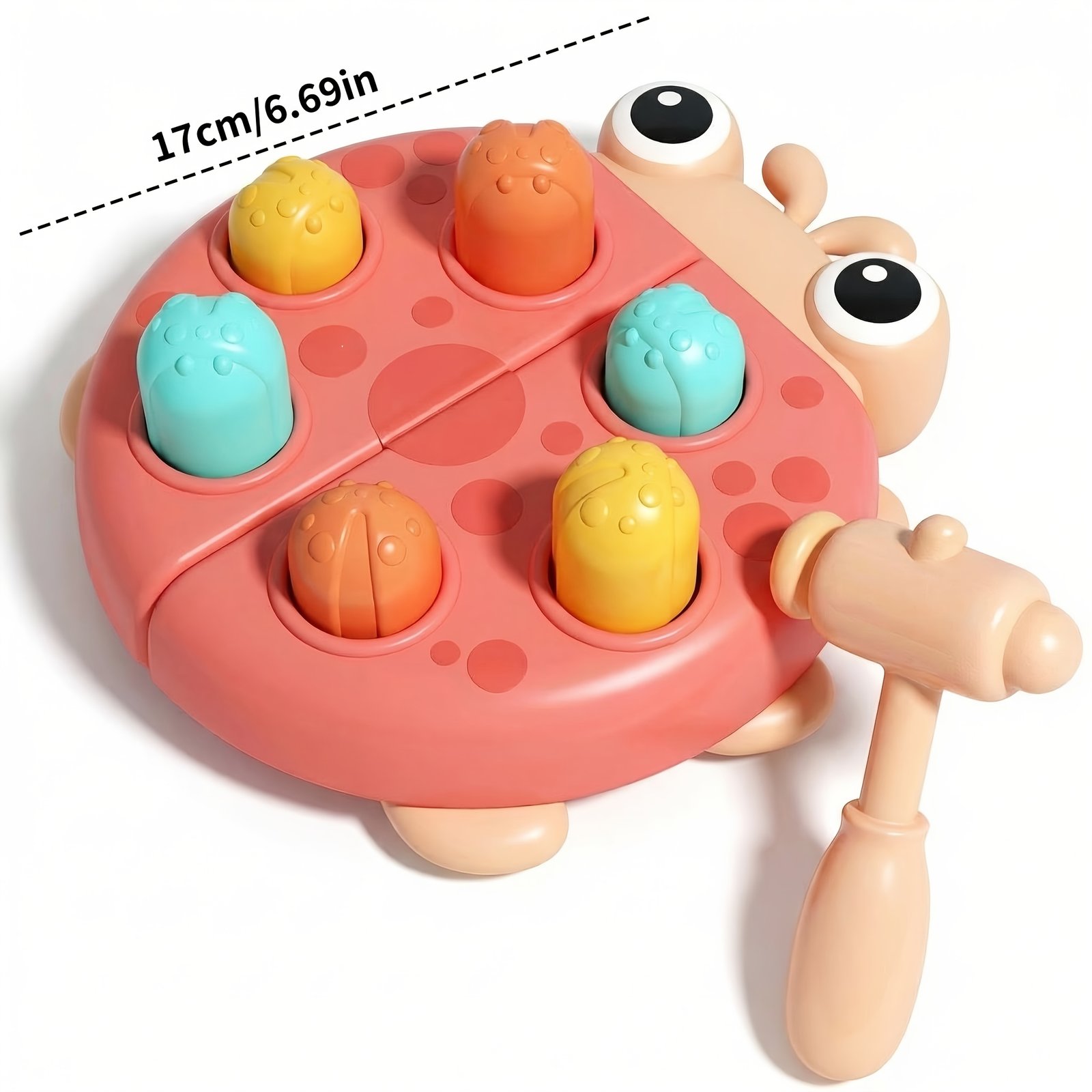 EOHEMERAL Ladybug-Shaped Children’s Puzzle Tapping Toy