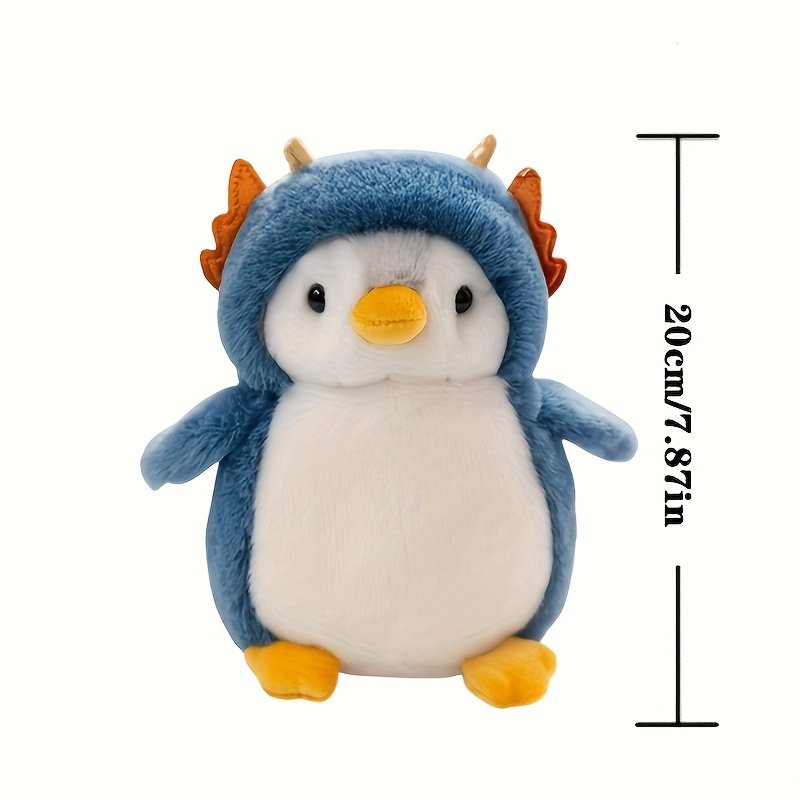20cm Mushroom Bear & Penguin Velvet Plush Toy Collection